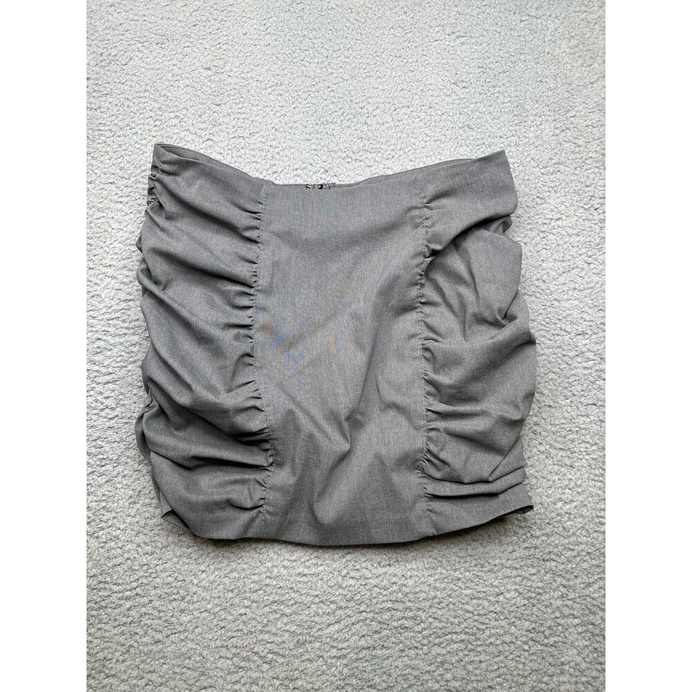 Bisou BISOU MINI SKIRT gray sz 12